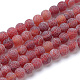 Natural & Dyed Crackle Agate Bead Strands US-G-T056-8mm-05-1