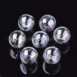 Handmade Blown Glass Globe Beads US-X-DH017J-1-12mm-AB