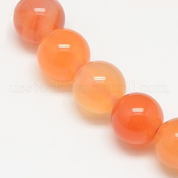 Natural Carnelian Beads Strands US-G-N0006-6mm-17