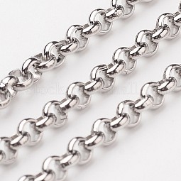304 Stainless Steel Rolo Chains US-CHS-L015-50