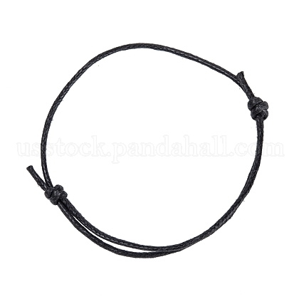 Waxed Cord Bracelet Making US-AJEW-JB00013-02-1