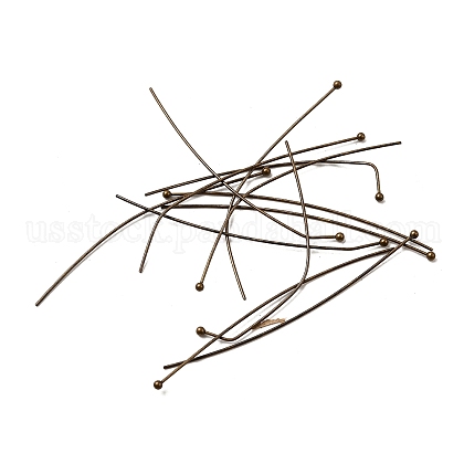 Brass Ball Head Pins&nbsp;US-RP0.7x60mm-AB-1