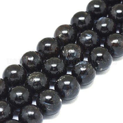 Natural Kyanite/Cyanite/Disthene Beads Strands US-G-F673-01-8mm-1