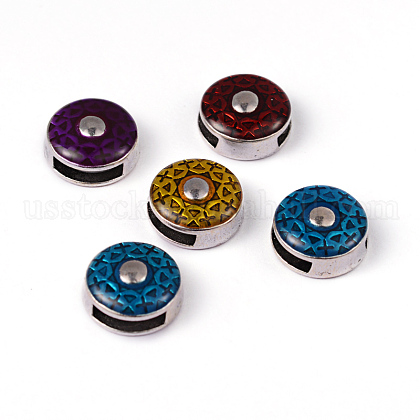 Alloy Slide Charm Beads US-ENAM-LF9767Y-M-NF-1