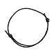 Waxed Cord Bracelet Making US-AJEW-JB00013-02-1