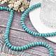 Synthetic Turquoise Beads Strands US-TURQ-G109-8x5mm-06-5
