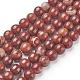 Natural Red Jasper Beads Strands US-G-F348-02-6mm-1