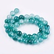 Two Tone Natural Jade Bead Strands US-G-R165-10mm-M1-2
