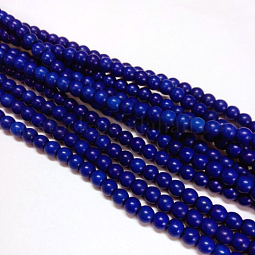 Synthetic Turquoise Beads Strands US-TURQ-G106-8mm-02N
