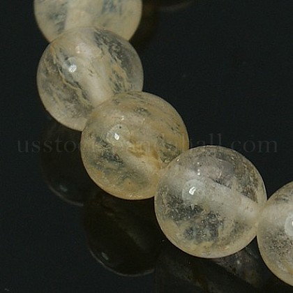 Watermelon Stone Glass Beads Strands US-Z0ND2014-1