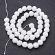 Natural White Jade Beads Strands US-X-GSR8mmC067-3