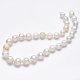 Natural Baroque Pearl Keshi Pearl Beads Strands US-PEAR-R064-10-4