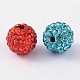 Grade A Rhinestone Pave Disco Ball Beads US-RB-Q102-M-2