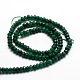 Dyed Natural Malaysia Jade Rondelle Beads Strands US-G-E316-2x4mm-05-2