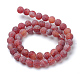 Natural & Dyed Crackle Agate Bead Strands US-G-T056-8mm-05-4