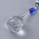 Faceted Crystal Glass Ball Chandelier Suncatchers Prisms US-AJEW-G025-A05-2