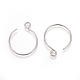 304 Stainless Steel Earring Hooks US-STAS-L216-02A-P-1