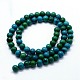 Synthetic Chrysocolla Beads Strands US-G-I199-34-6mm-2