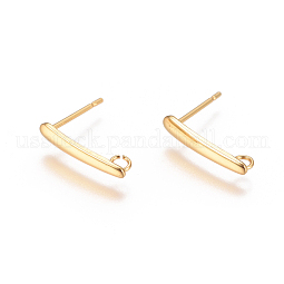 304 Stainless Steel Ear Stud Components US-STAS-F227-20A-G