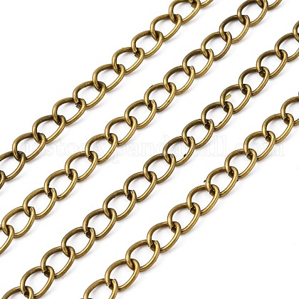 Iron Twisted Chains Curb Chains US-X-CH007-AB-1