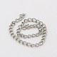 304 Stainless Steel Twisted Chains Curb Chains US-CHS-K001-24-2.5mm-2