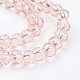 Transparent Glass Beads Strands US-GLAA-R029-4mm-12A-3