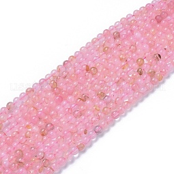 Natural Rose Quartz Beads Strands US-G-F591-04-6mm