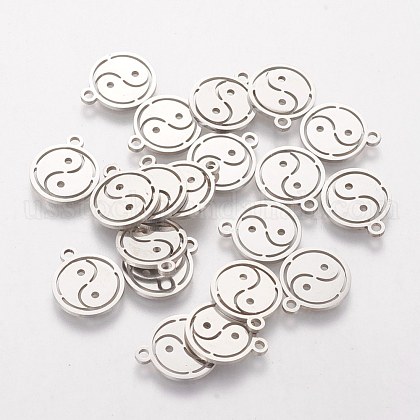 Feng Shui 304 Stainless Steel Charms US-STAS-Q201-T056-1