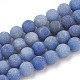 Natural Blue Aventurine Beads Strands US-G-T106-207-1