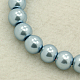 Glass Pearl Beads Strands US-HY-8D-B09-1