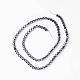 Non-Magnetic Synthetic Hematite Beads Strands US-G-D800-12A-2