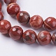 Natural Red Jasper Beads Strands US-G-G542-10mm-15-3