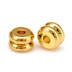 Long-Lasting Plated Brass Spacer Beads US-KK-D160-21G-2