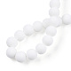 Opaque Glass Beads Strands&nbsp;US-GLAA-T032-P8mm-MD02-5
