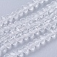 Transparent Glass Beads Strands US-GLAA-R029-4mm-10A-1