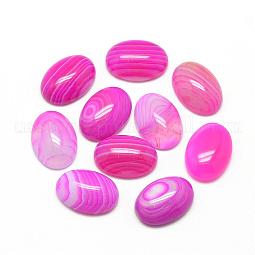 Natural Striped Agate/Banded Agate Cabochons US-G-R415-13x18-13