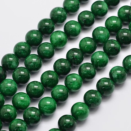 Natural Malaysia Jade Beads Strands US-G-A146-10mm-B04-1