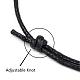 Waxed Cord Bracelet Making US-AJEW-JB00013-02-2