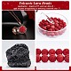 Synthetic Lava Rock Beads Strands US-G-S277-8mm-12-5