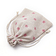 Polycotton(Polyester Cotton) Packing Pouches Drawstring Bags US-ABAG-S003-03A-3
