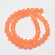 Natural & Dyed Malaysia Jade Bead Strands US-G-A146-8mm-A05-2