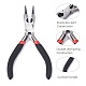 Carbon Steel Jewelry Pliers for Jewelry Making Supplies US-PT-S054-1-2