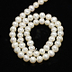 Natural Cultured Freshwater Pearl Beads Strands US-PEAR-L001-C-13-3