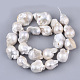 Natural Baroque Pearl Keshi Pearl Beads Strands US-PEAR-Q015-007-1
