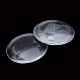 Transparent Glass Cabochons US-GGLA-R026-50mm-1