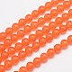 Natural & Dyed Malaysia Jade Bead Strands US-G-A146-8mm-A07-1