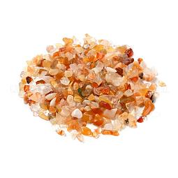 Natural Carnelian Chip Beads US-G-O103-18