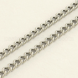 304 Stainless Steel Curb Chains US-CHS-R008-05