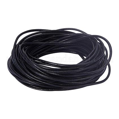 Round Leather Necklace Cords for Bracelet Neckacle Beading Jewelry Making US-X-WL-A002-18-1
