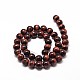 Natural Red Tiger Eye Round Bead Strands US-G-P072-52-6mm-2
